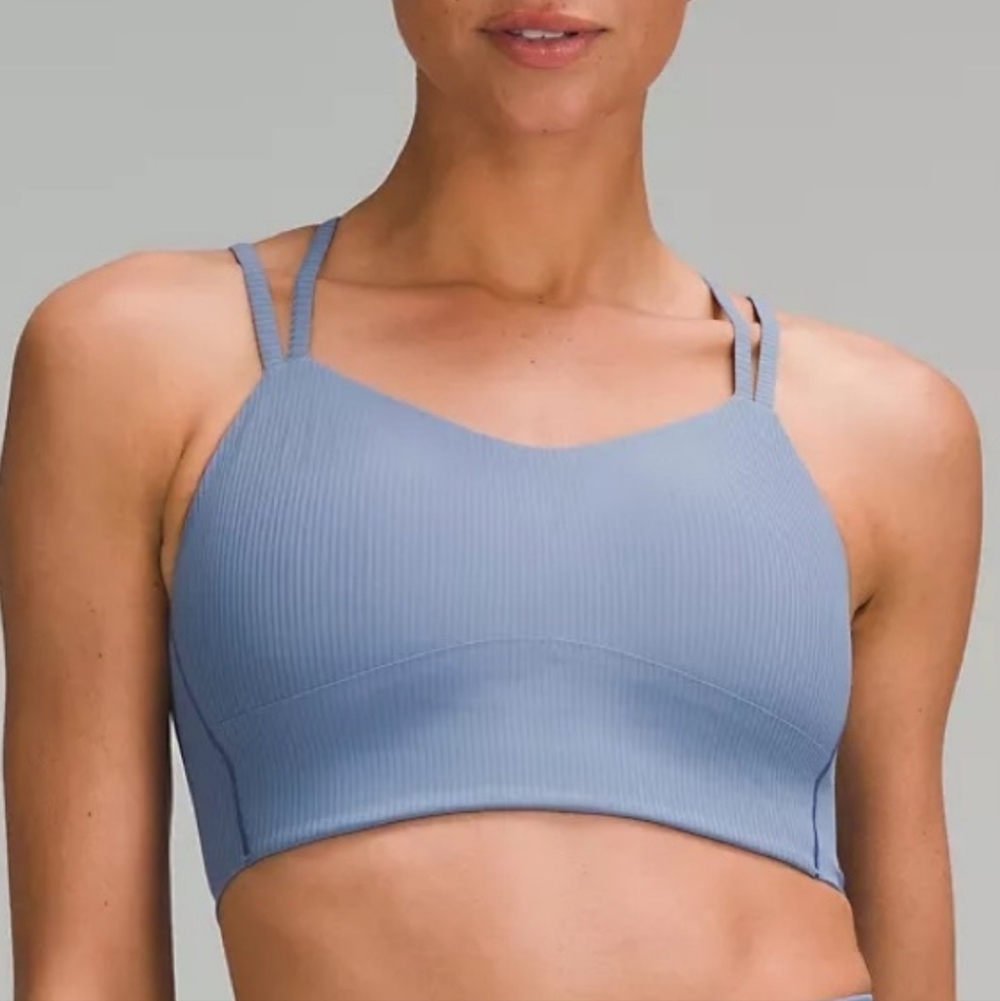 Lululemon Like A Cloud Ribbed Long Line Bra
